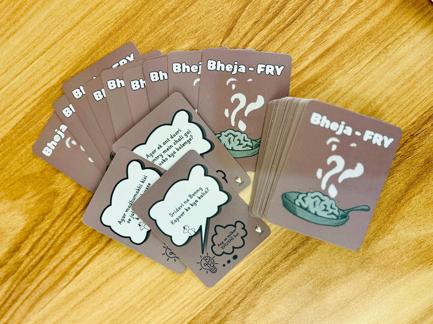 Bheja-FRY – The Silly Joke Guessing Card Game