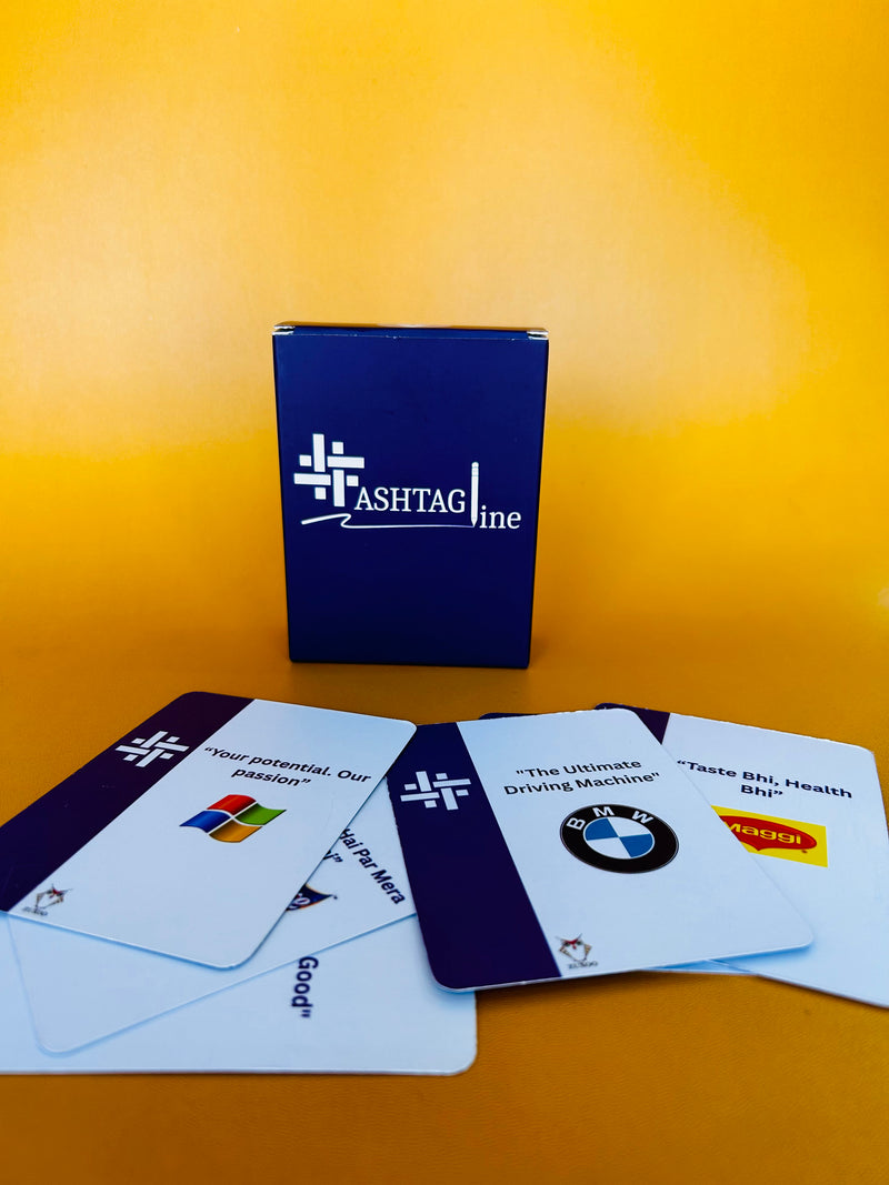 Hashtagline – Guess the Brand Tagline Card Game