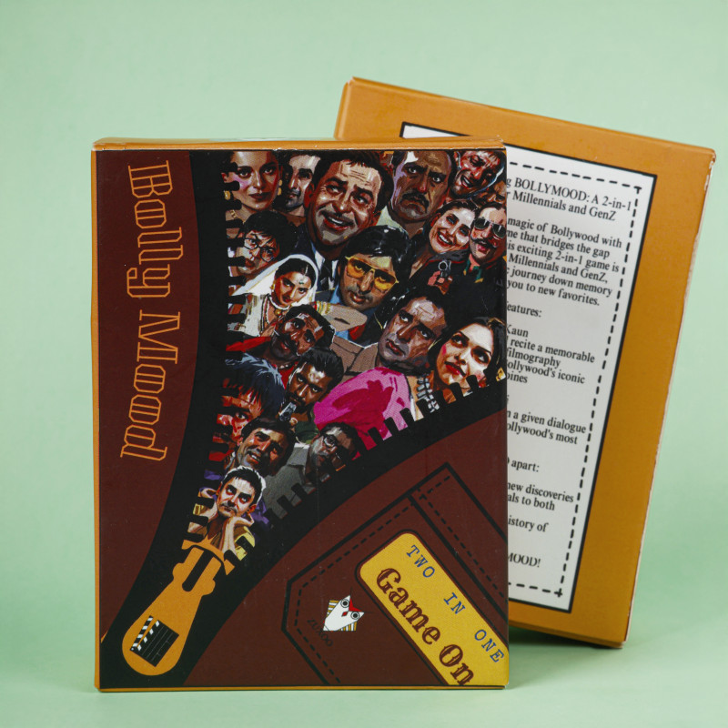 ZUXOO Bolly Mood Card Game | 2-in-1 Bollywood Fun