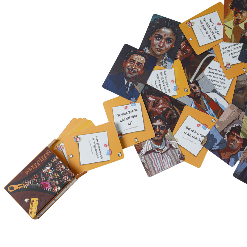 BollyMood Card Game | 2-in-1 Bollywood Fun by Zuxoo