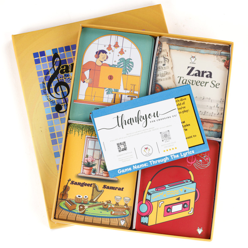 Sangeet Samaroh Card Game | Musical Antakshari by Zuxoo