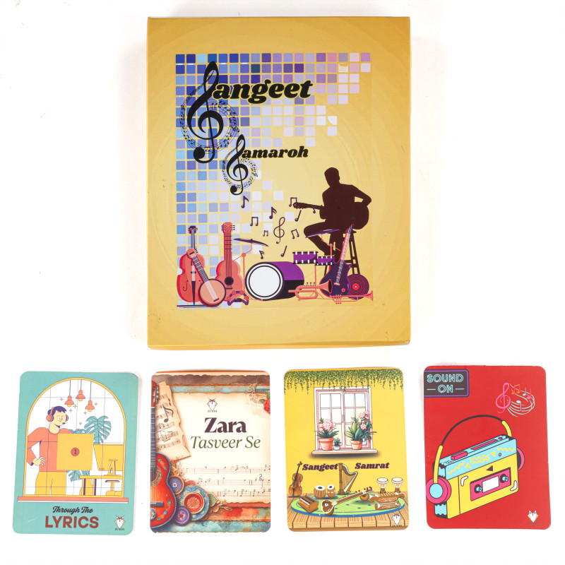 Sangeet Samaroh Card Game | Musical Antakshari by Zuxoo