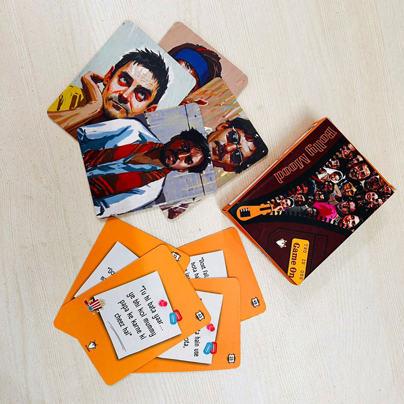 BollyMood Card Game | 2-in-1 Bollywood Fun by Zuxoo